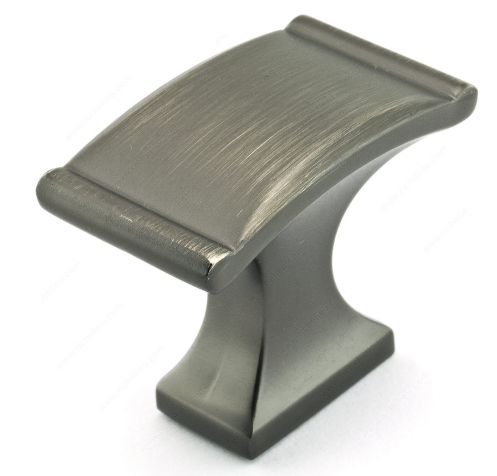 Richelieu Hardware 260637195 - Traditional Metal Knob Brushed Nickel